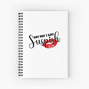 Bailey Sarian Suspish Spiral Notebook