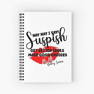 Bailey Sarian Suspish Spiral Notebook