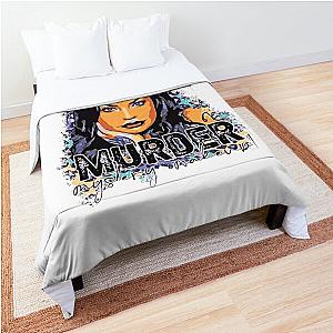 Bailey Sarian Mystery Tshirt- Bailey Sarian Murder Sticker Comforter