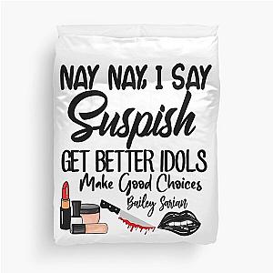 Bailey Sarian Suspish Sticker - Bailey Sarian Suspish makeup Hoodies - Bailey Sarian Suspish Tshirt Duvet Cover