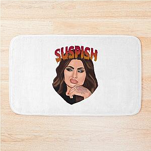 Bailey Sarian Susspish Tshirt  Bath Mat