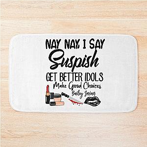 Bailey Sarian Suspish Sticker - Bailey Sarian Suspish makeup Hoodies - Bailey Sarian Suspish Tshirt Bath Mat