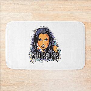 Bailey Sarian Mystery Tshirt- Bailey Sarian Murder Sticker Bath Mat