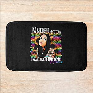 Bailey Sarian muder mystery  sticker - Bailey Sarian muder mystery tshirt - Bailey Sarian Hoodies Bath Mat