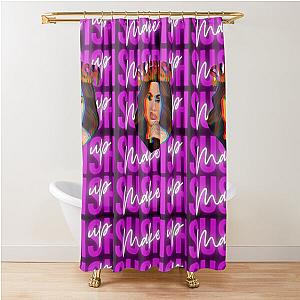 Bailey Sarian Makeup Tshirt - Bailey Sarian Skull Sticker Shower Curtain