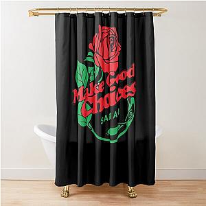 Bailey Sarian Fan  Shower Curtain