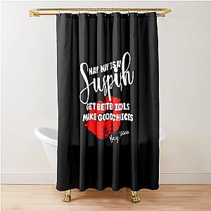 Bailey Sarian Suspish Shower Curtain