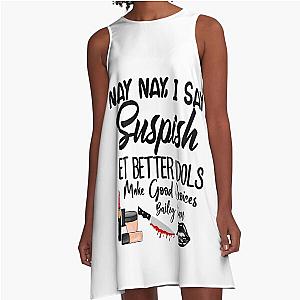 Bailey Sarian Suspish Sticker - Bailey Sarian Suspish makeup Hoodies - Bailey Sarian Suspish Tshirt A-Line Dress