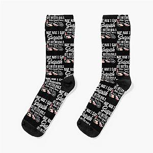 Nay Nay I Say Suspish, Bailey Sarian Fan Socks