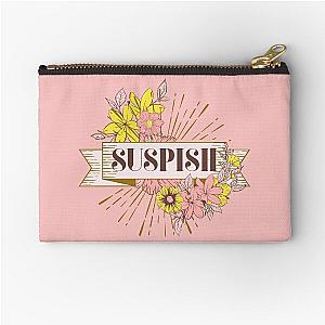 Suspish Vintage Flower Drawing- Bailey Sarian Suspish Zipper Pouch