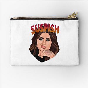 Bailey Sarian Susspish Tshirt  Zipper Pouch