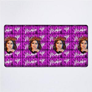 Bailey Sarian Makeup Tshirt - Bailey Sarian Skull Sticker Desk Mat