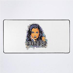 Bailey Sarian Mystery Tshirt- Bailey Sarian Murder Sticker Desk Mat