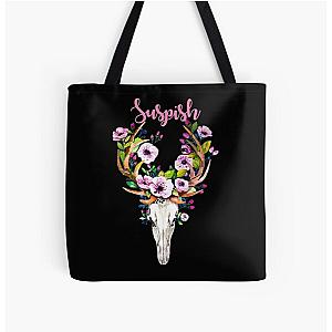 Bailey Sarian Fan All Over Print Tote Bag