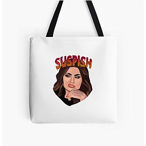 Bailey Sarian Susspish Tshirt  All Over Print Tote Bag