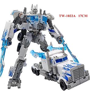 17CM Baiwei TW-1022A Car Robot Action Figures Toys