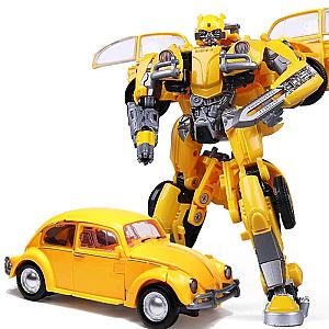 21CM BAIWEI H6001-3 Car Robot Action Figures Toys