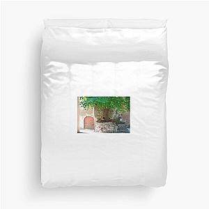 Building in Bakar Duvet Cover