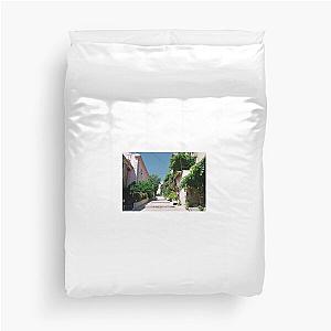 Old Road in Bakar Duvet Cover