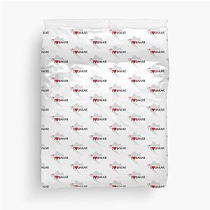 "I Love Bakar" Duvet Cover