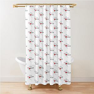 "I Love Bakar" Shower Curtain