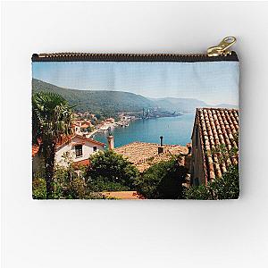 Rooftops in Bakar Zipper Pouch