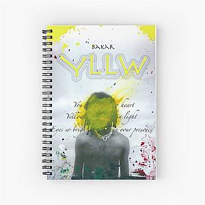 Bakar Yllw poster Spiral Notebook