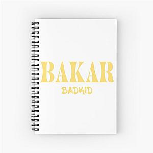 BAKAR BADKID Spiral Notebook