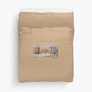 Building in Bakar Duvet Cover