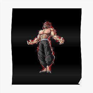 Yujiro hanma. baki Poster RB2706