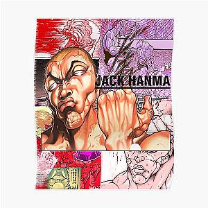 Jack Hanma (Baki Grappler) Poster RB2706