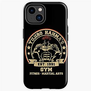 Baki Hand Pose , Baki the Grappler , Baki Anime , Baki Dou , gym fitnes , yujiro hanma's iPhone Tough Case RB2706