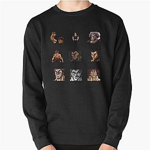 Yujiro hanma , baki hanma pack stickers  Pullover Sweatshirt RB2706