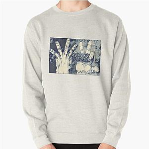 Musashi Sword Hand - Baki (Ukiyo-e) Pullover Sweatshirt RB2706