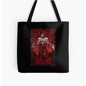 Grappler Baki - Baki hanma  All Over Print Tote Bag RB2706