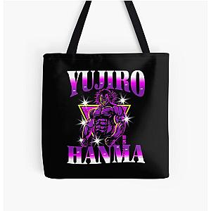 Anime Baki Hanma Series, Baki the Grappler, manga Yujiro Hanma Baki, Jack Hanma All Over Print Tote Bag RB2706