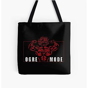 Baki the grappler | baki hanma | gym lover All Over Print Tote Bag RB2706