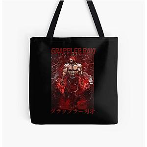 Grappler Baki - Baki hanma  All Over Print Tote Bag RB2706