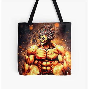 Baki Hanma Baki the Grappler All Over Print Tote Bag RB2706