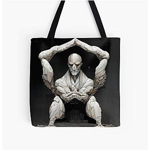 baki hanma pose challenge All Over Print Tote Bag RB2706