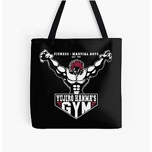 baki the grappler - yujiro hanma’s gym All Over Print Tote Bag RB2706