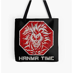 Baki Stop Hanma Time All Over Print Tote Bag RB2706