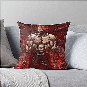 baki hanma Yujiro baki haku anime kawaii Throw Pillow RB2706