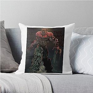 baki hanma pose   Throw Pillow RB2706