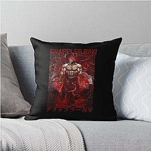 Grappler Baki - Baki hanma  Throw Pillow RB2706