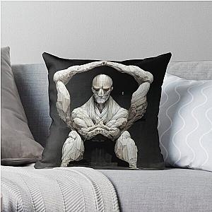 baki hanma pose challenge Throw Pillow RB2706