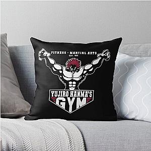 baki the grappler - yujiro hanma’s gym Throw Pillow RB2706