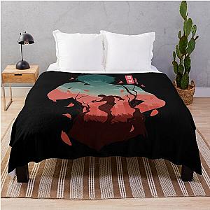 Baki Hanma Silhouette Throw Blanket RB2706