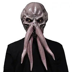Game Baldur Gate 3 Lllithid Mind Flayer Squiddy Mask Octopuses Monster Cosplay