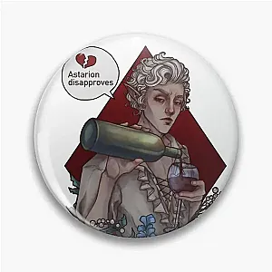 Astarion Disapproves Baldur's Gate 3 Soft Button Pin